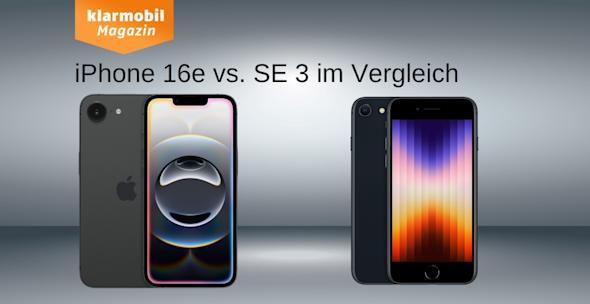 klarmobil Headerbild iPhone 16e vs. SE 3 Apples Mittelklasse Quelle Samsung iPhone (1) iPhone 16e vs. SE 3