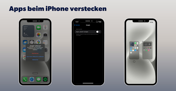 Apps verstecken auf dem iPhone