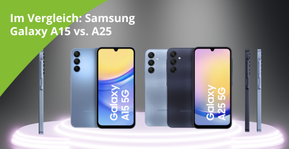 DR: Samsung Galaxy A15 VS A25_Header image