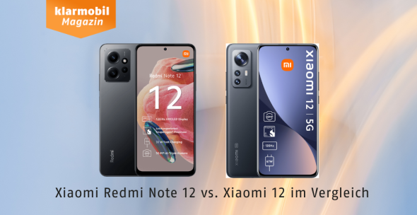 Xiaomi Redmi Note 12 vs. Xiaomi 12 im Vergleich