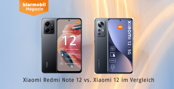 Xiaomi Redmi Note 12 vs. Xiaomi 12 im Vergleich