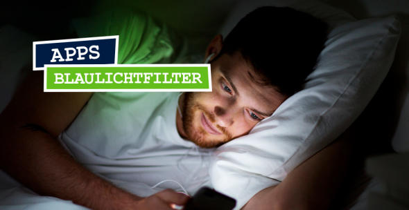 Blaulichtfilter-Apps ermöglichen einen besseren Schlaf.