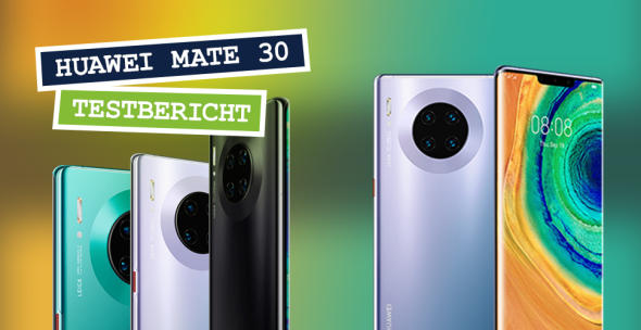 Das Huawei Mate 30 Pro in verschiedenen Farbvarianten.