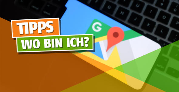 Auf einem Smartphone ist das Logo von Google Maps eingeblendet.