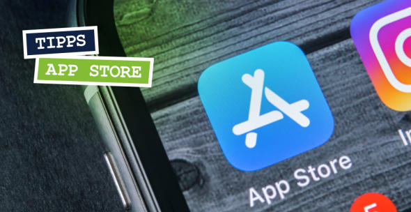 Das Logo des App Stores