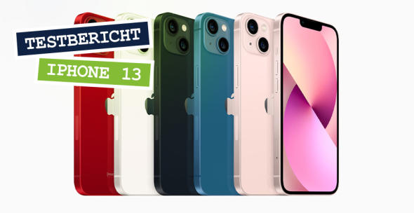 Das neue iPhone 13 in verschiedenen Farbdesigns