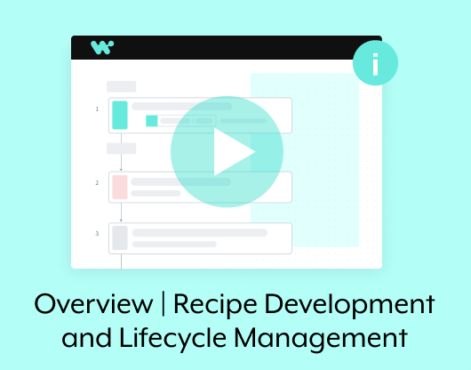 Overview | Recipe Development and Lifecycle Management