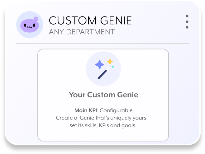 custom genie
