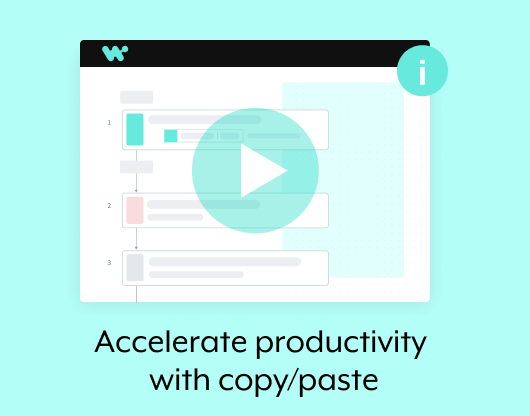 Accelerate productivity with copy/paste