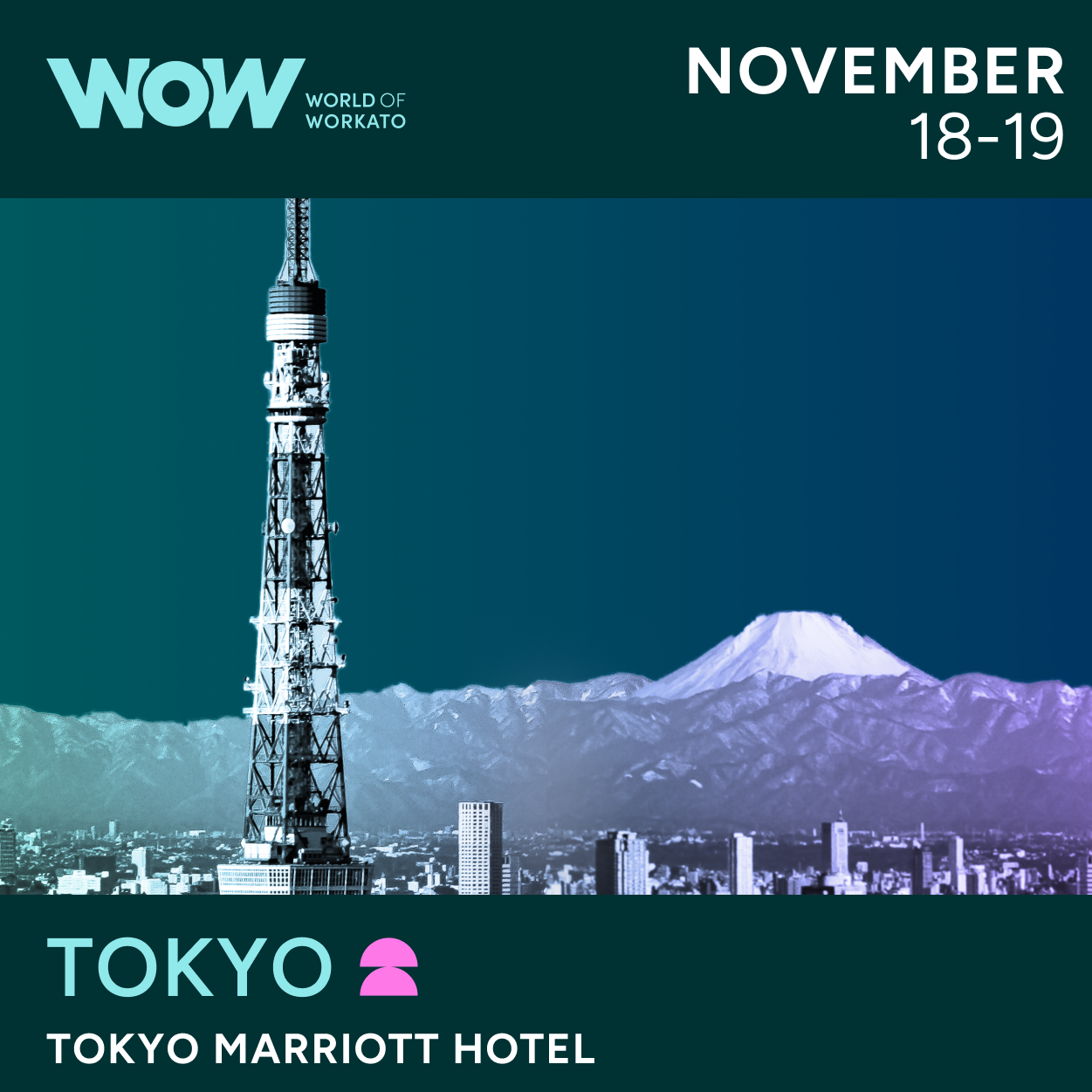 World of Workato Tokyo 2026、早期登録受付中