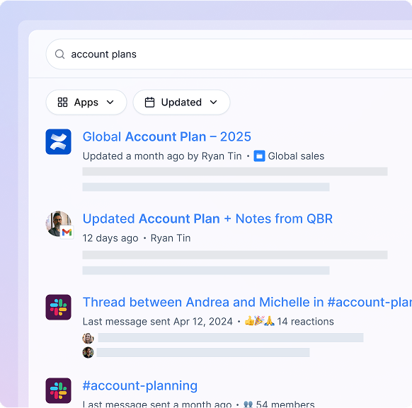 Find what you actually need with Enterprise Search