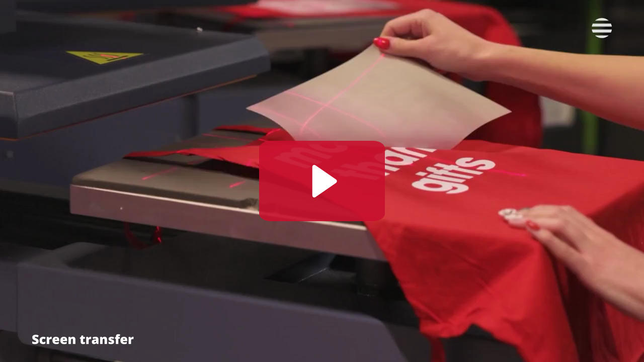 Screen transfer thumb