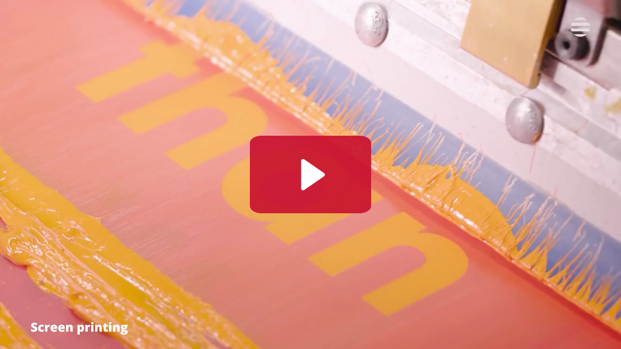 Screen printing thumb