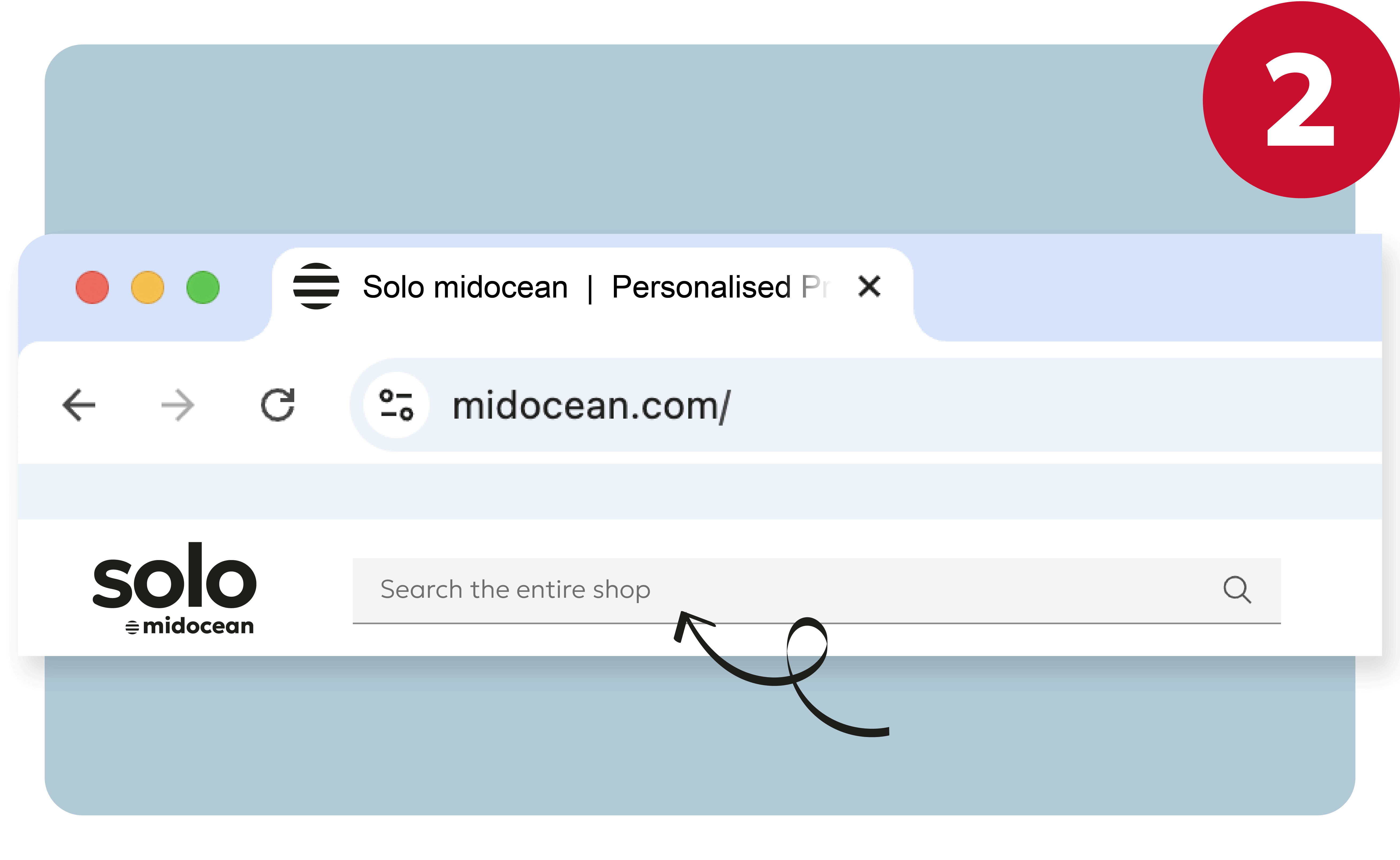 Search solo midocean easy