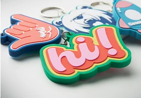 custom shape keyrings