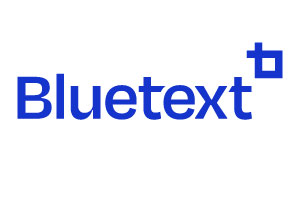 blue text logo