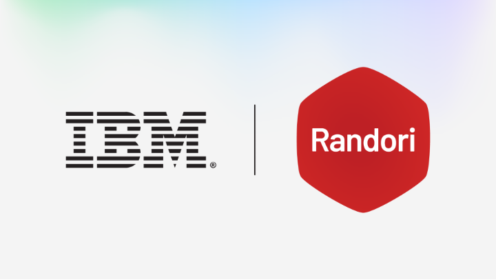 The IBM and randori Logo