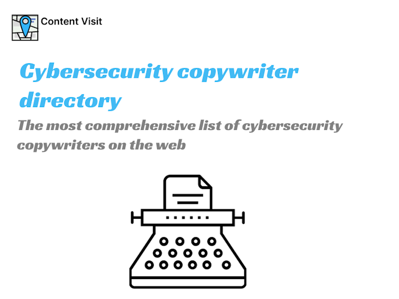 An image of a type writer to illustrate our cybersecurity copywriter directory