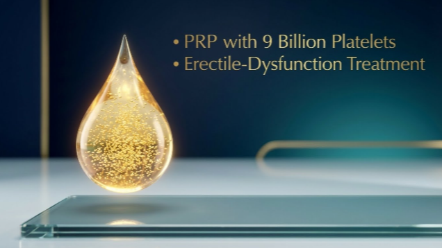 PRP with 9 Billion Platelets • Erectile-Dysfunction Treatment.