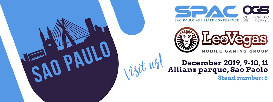 Visit our stand at the SPAC and OGS Conferences in Sao Paolo, Brazil!
