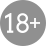 18 Plus logo
