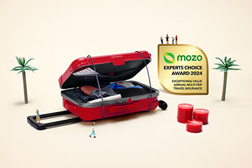 Qantas Travel Insurance wins Mozo Experts Choice Award 2024