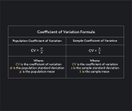 What Is The Coefficient Of Variation Outlier