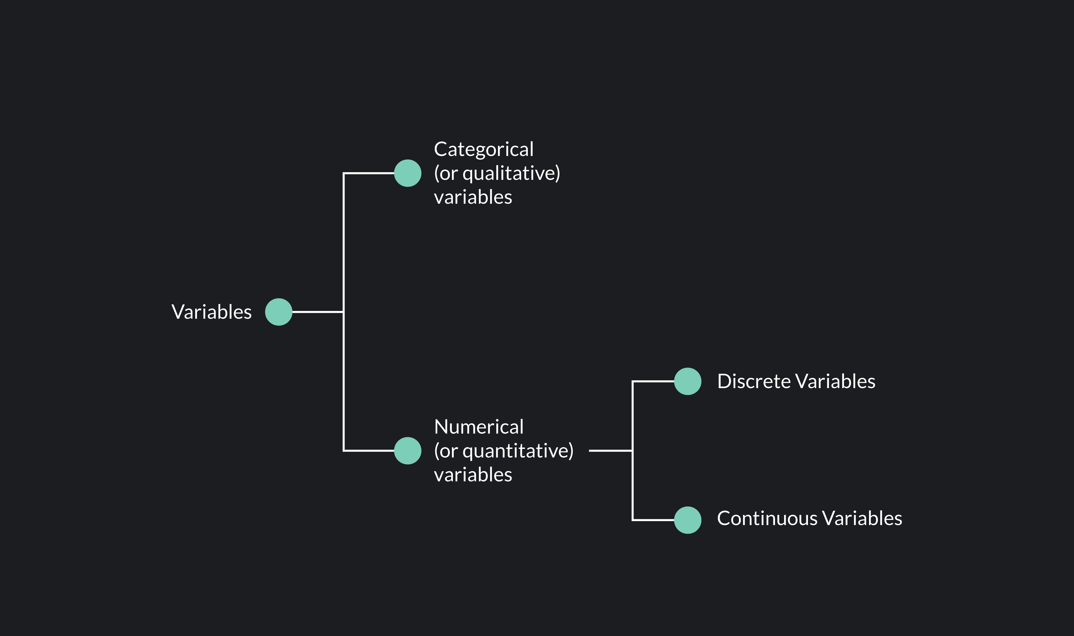 Qualitative variables under study