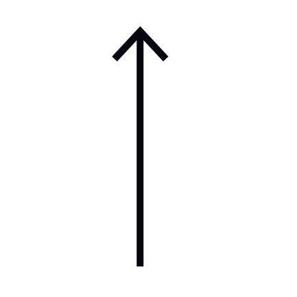 arrow icon pointing upwards