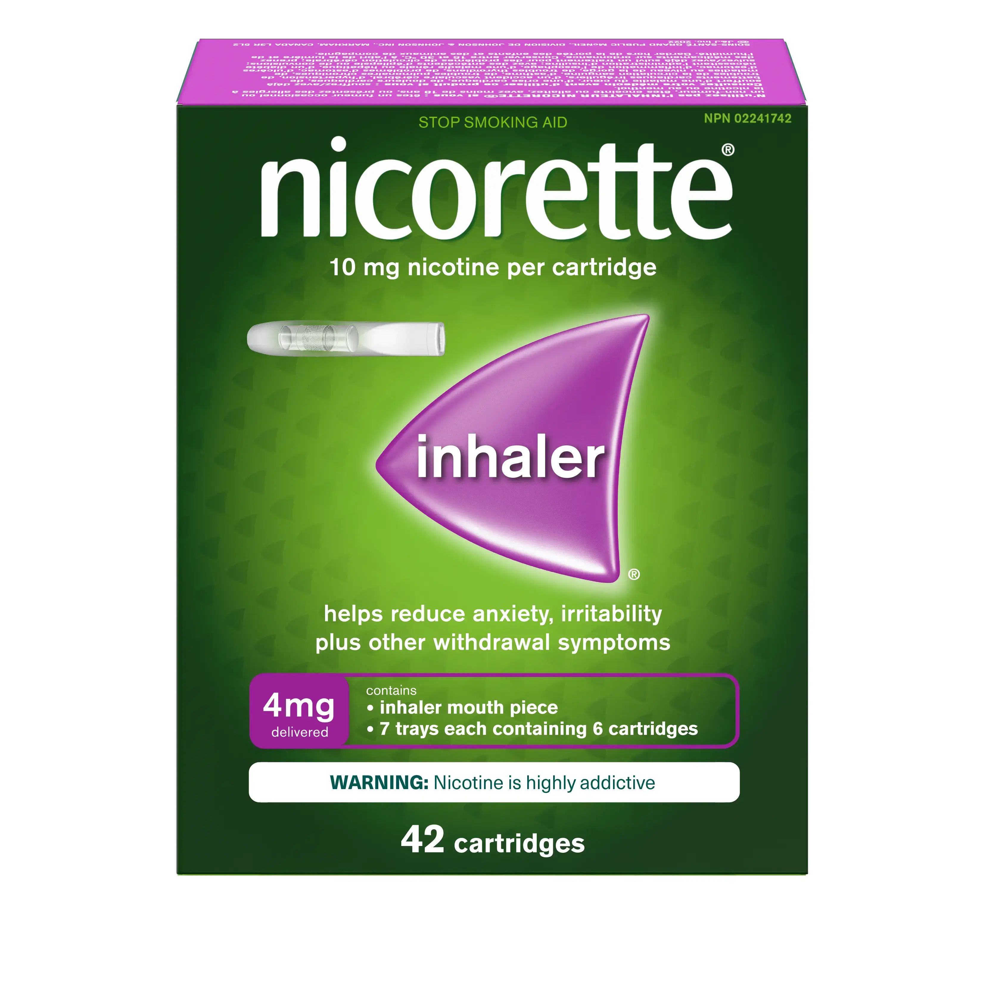 Image of NICORETTE® Inhaler packaging