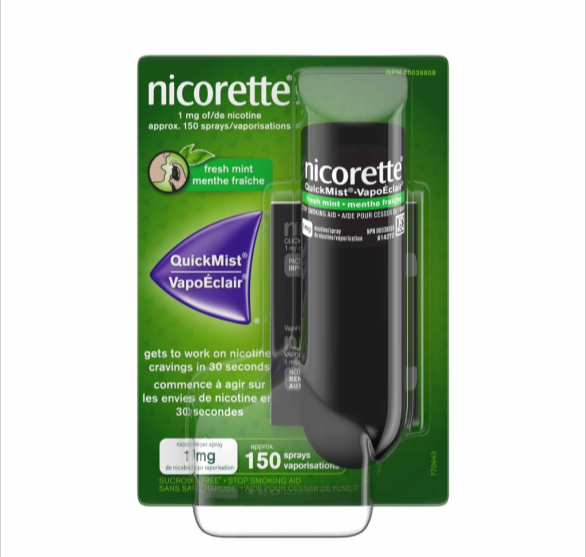 Nicorette® QuickMist® Nicotine Spray