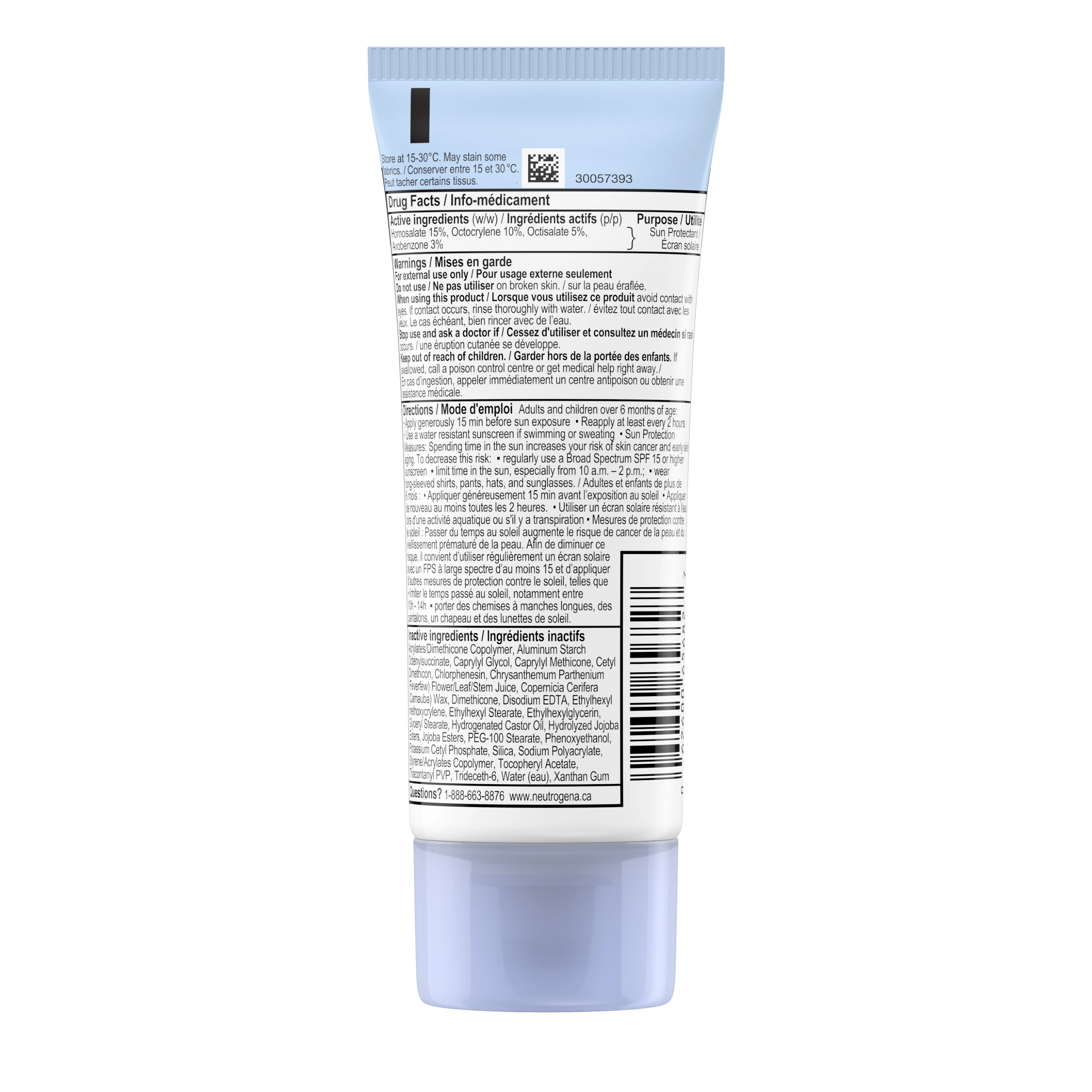 Neutrogena® Ultra Sheer® Sec au toucher, FPS 100 Back