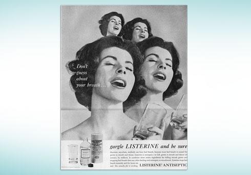 Old Listerine ad