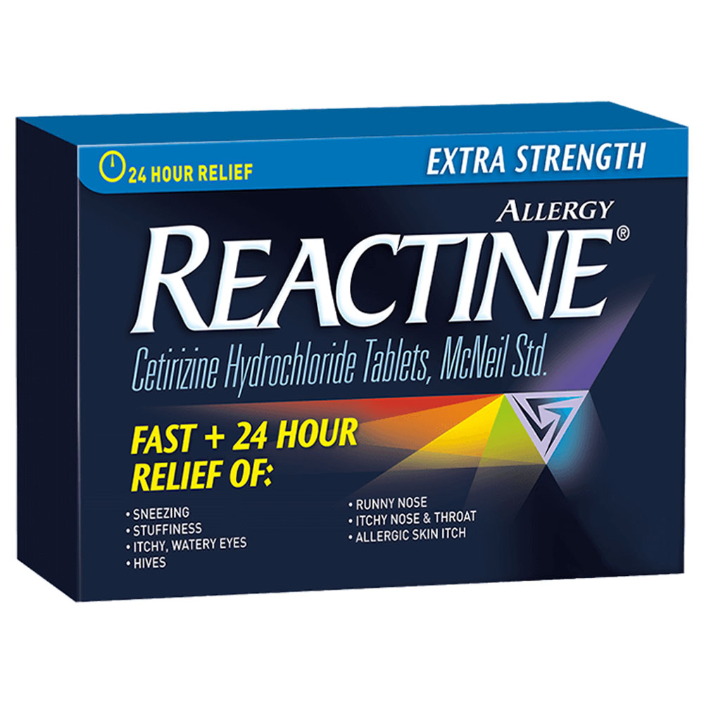 Reactine Extra Strength Sample