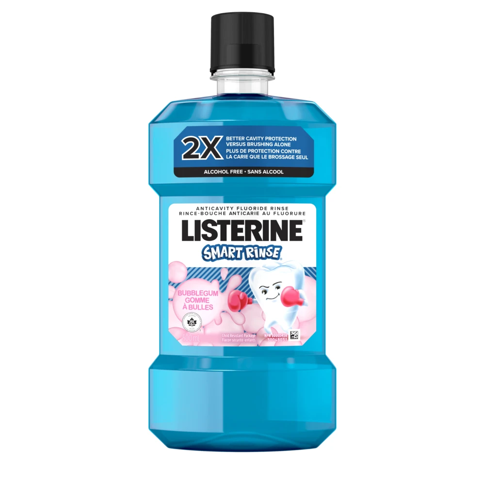 LISTERINE® Smart Rinse® pour enfants Gomme à bulles 