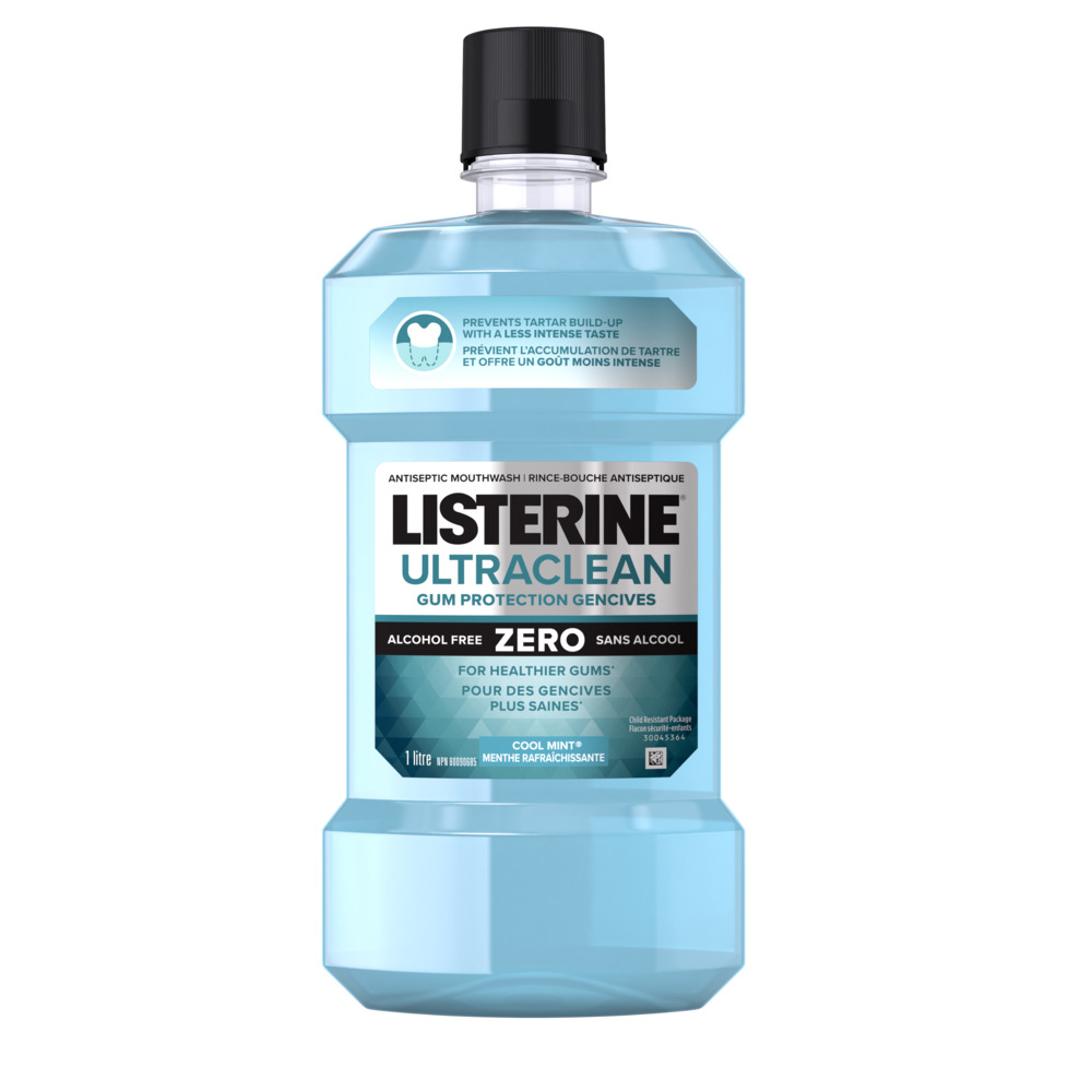 LISTERINE® UltraClean Gum Protection Zero Mouthwash