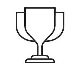 Icon of a trophy