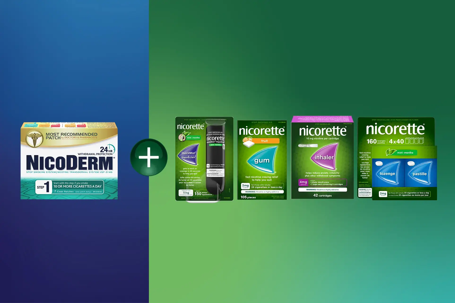 Smoking cessation products