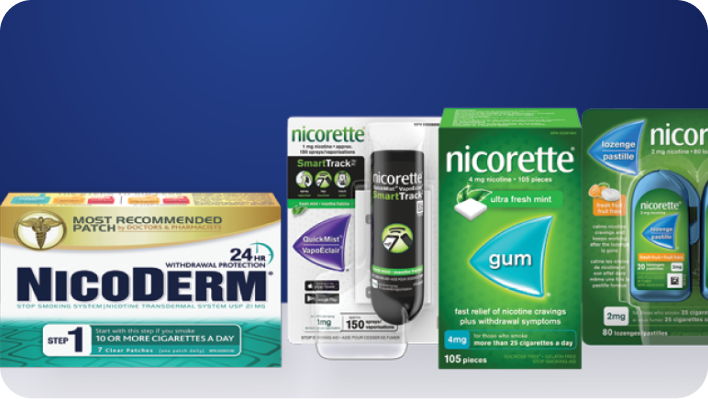 Produits pour arrêter de fumer