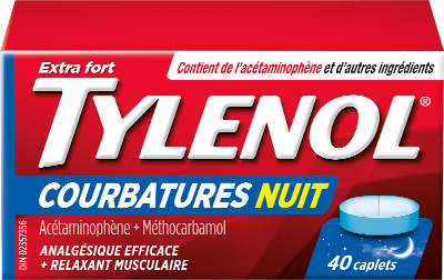 Extra Fort TYLENOL® Courbatures Nuit