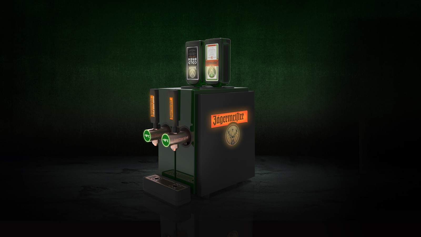 Dual Tap Machine Jägermeister