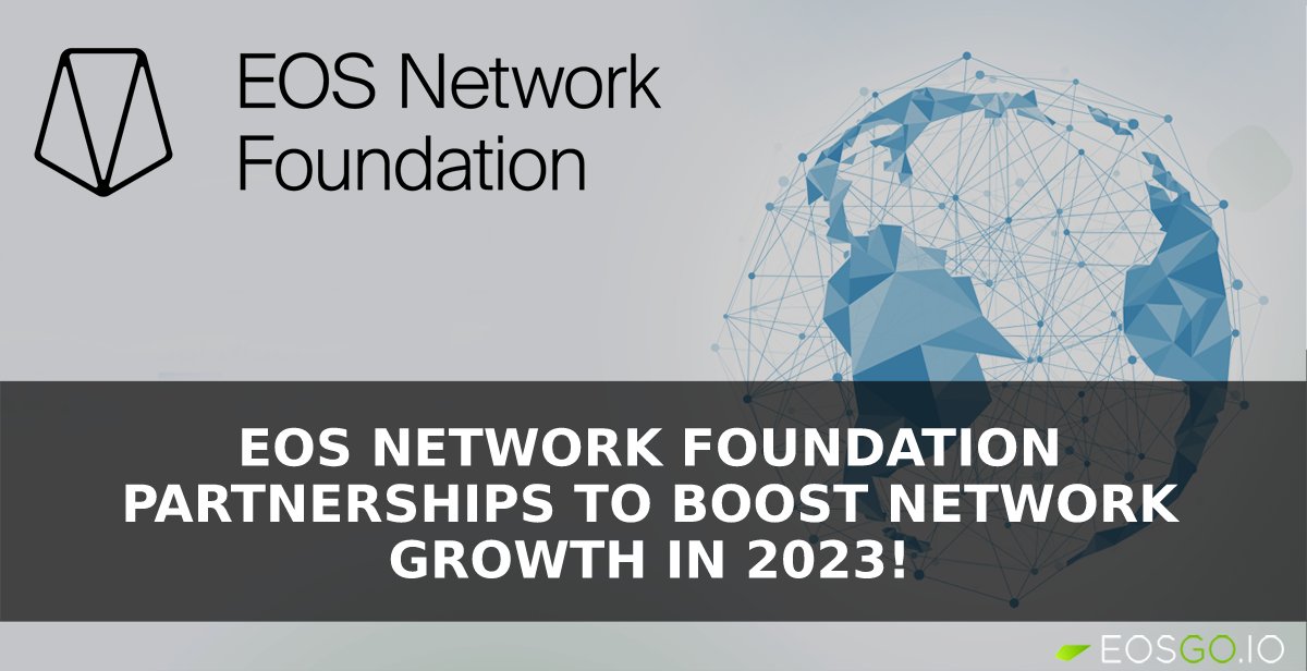 ENF携手多方合作：EOS网络2023年迎来全面发展！