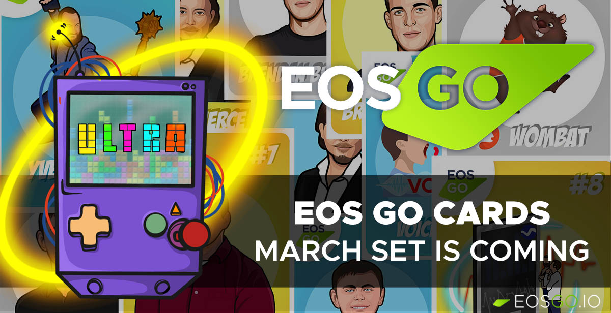 EOS Go Cards: March Set is Coming