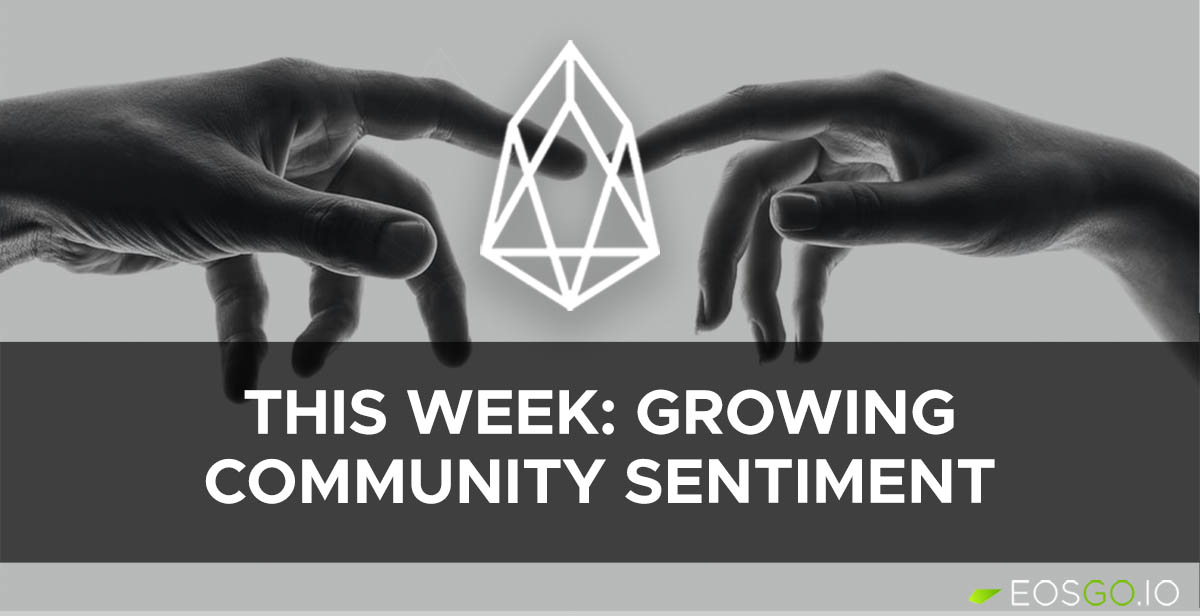 This Week: Growing Community Sentiment