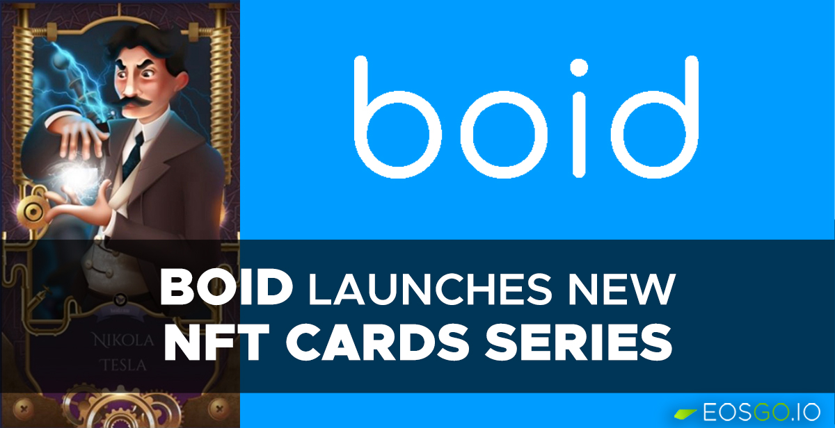 BOID Launches New NFT Cards Series