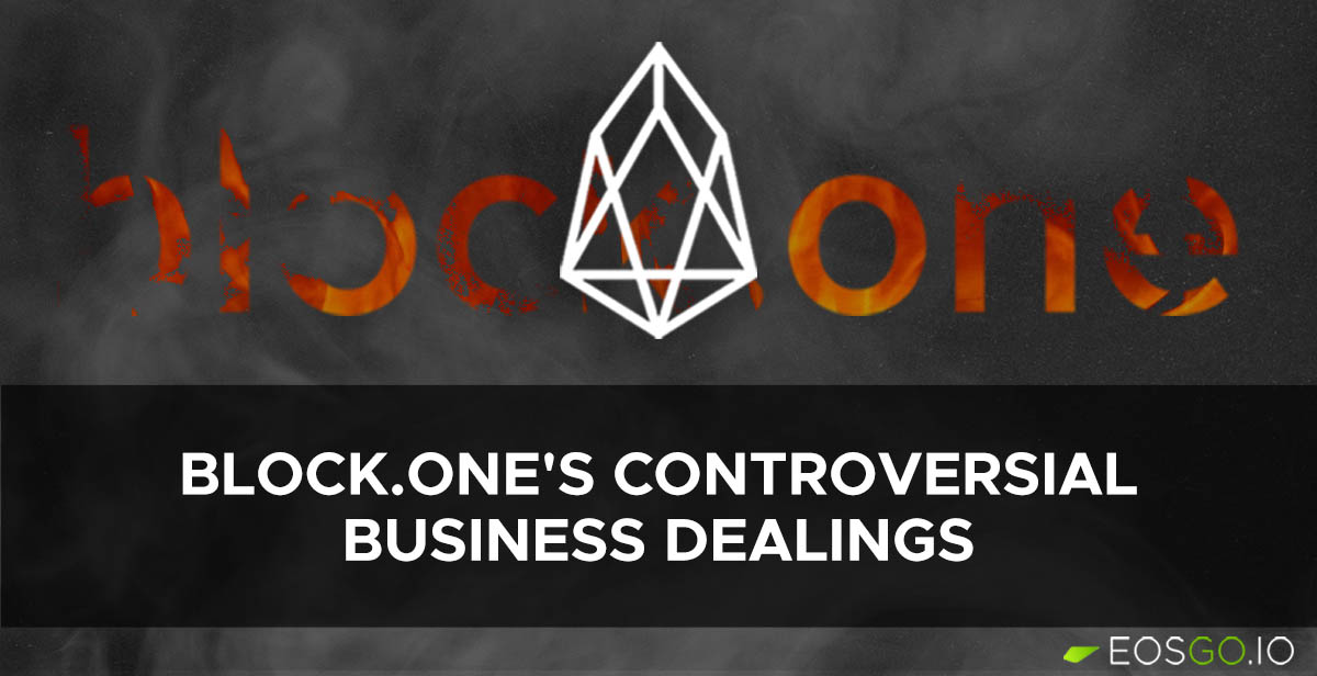 Block.one's Controversial Business Dealings