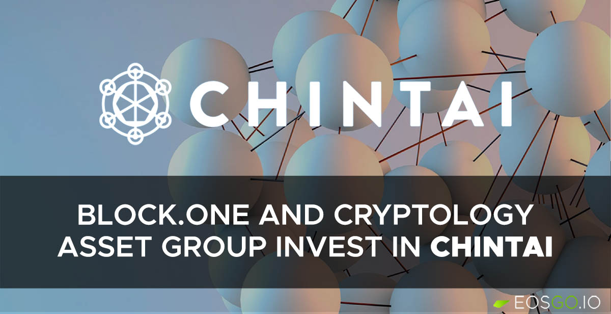 Block.One and Cryptology Asset Group Invest in Chintai