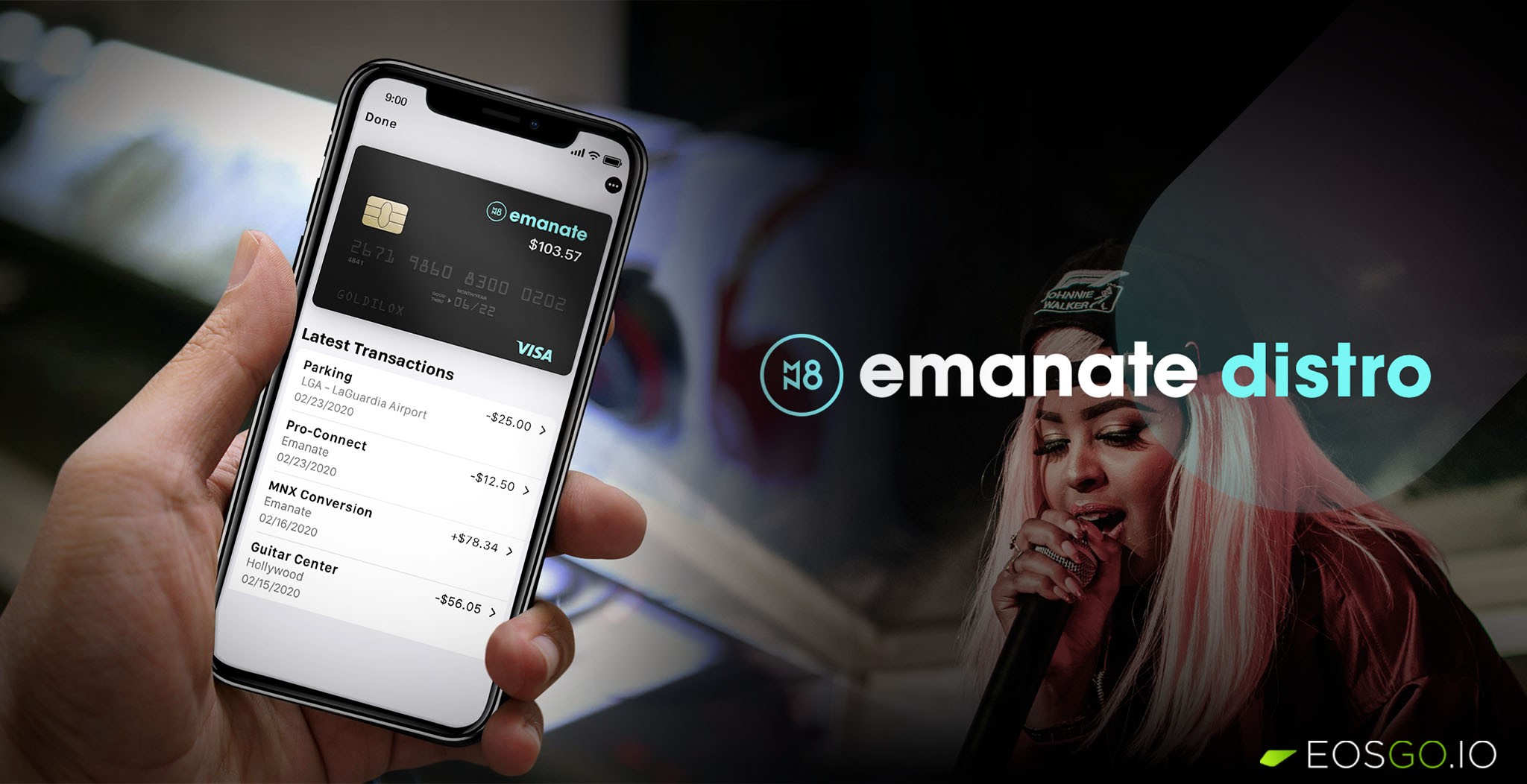 Emanate 发布其 Visa 借记卡：StreamCard
