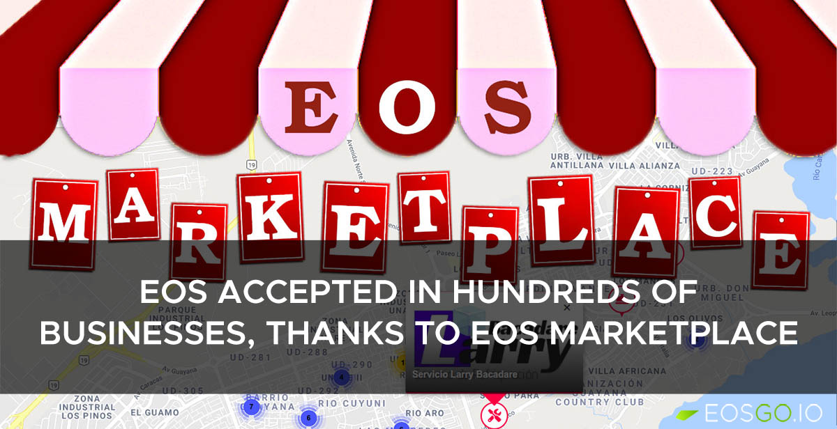 EOS accepted in hundreds of businesses, thanks to EOS Marketplace