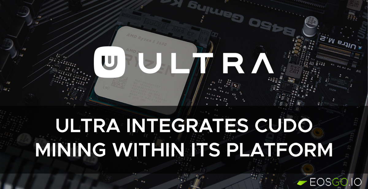 ultra-integrates-cudo-mining-within-its-platform